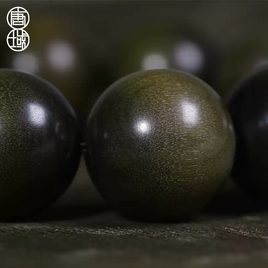 Indian collection-level authentic Mysore gloomy old mountain sandalwood bracelet