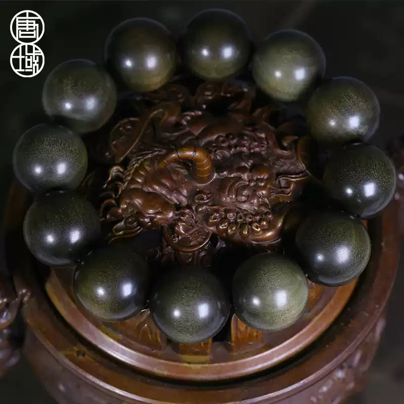 Indian collection-level authentic Mysore gloomy old mountain sandalwood bracelet