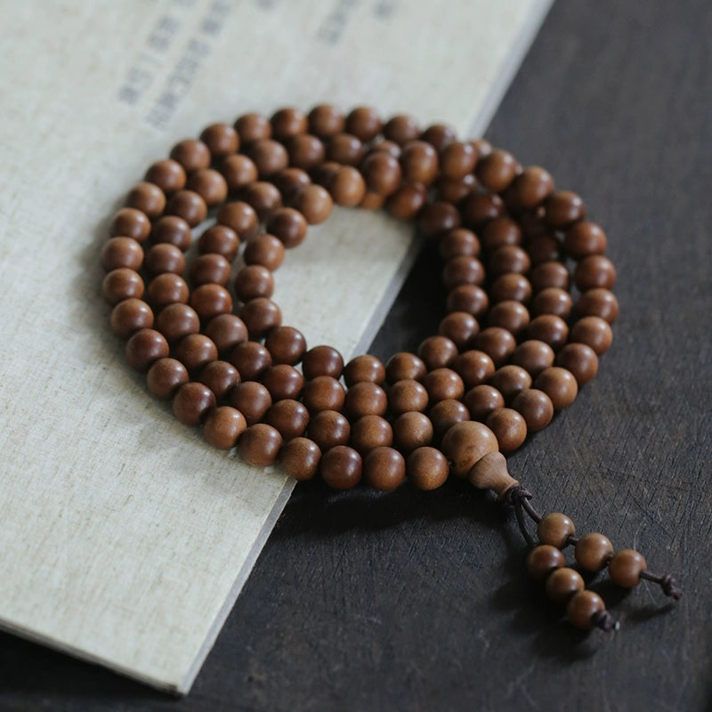 108-bead Buddhist bracelet from Mysore, India