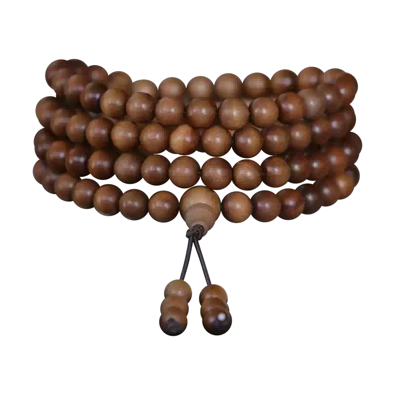 108-bead Buddhist bracelet from Mysore, India