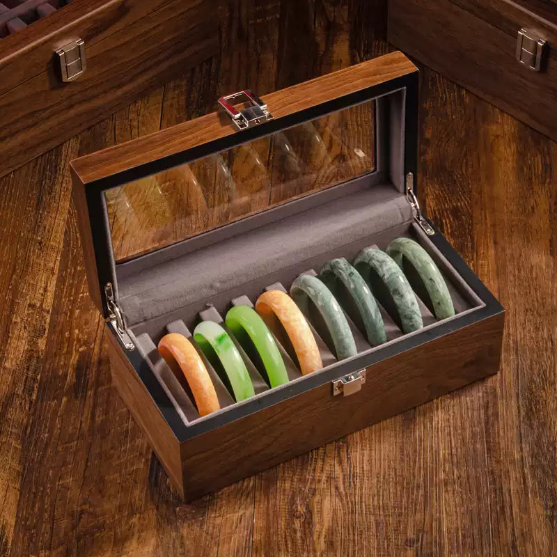 Walnut Bracelet Storage Box